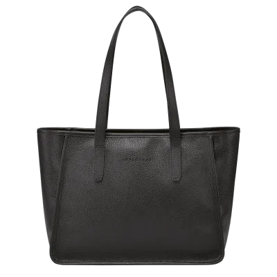 SAC CABAS L LE FOULONNÉ Cuir - Noir