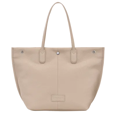 SAC CABAS L ESSENTIAL Cuir - Argile / beige LONGCHAMP