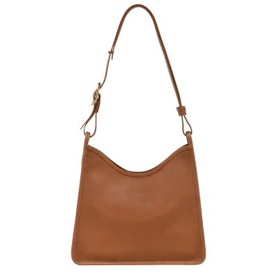 SAC PORTÉ ÉPAULE M LE FOULONNÉ Cuir - caramel / camel LONGCHAMP