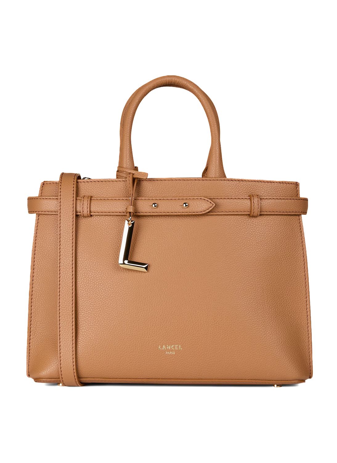 Sac à main bandoulière camel M FAUBOURG LANCEL