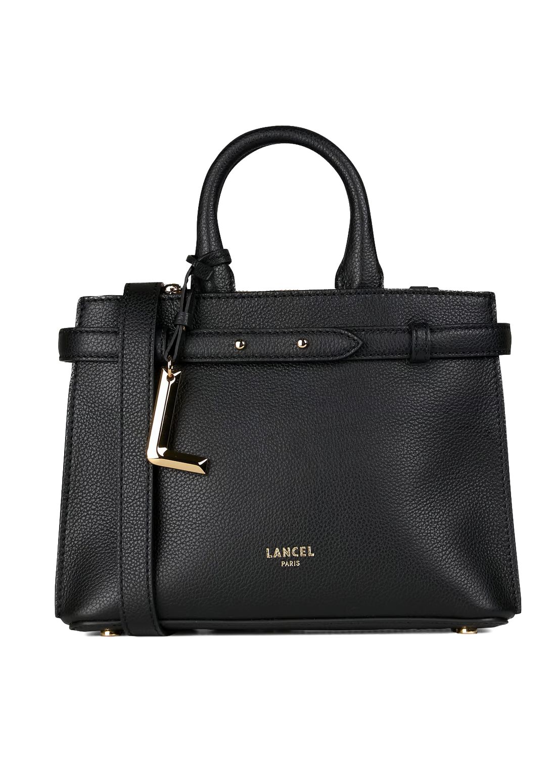 Sac à main / bandoulière en cuir S - Noir – FAUBOURG LANCEL