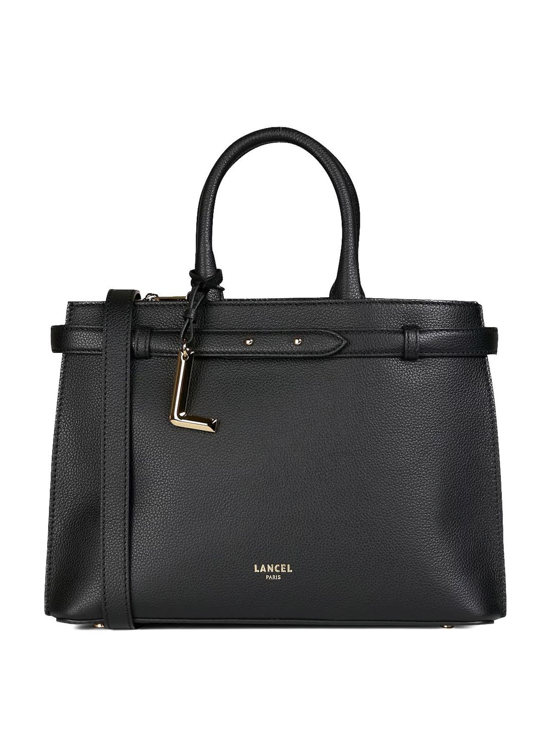 Sac à main bandoulière Noir M FAUBOURG LANCEL