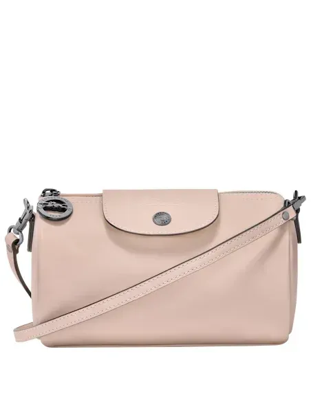 Sac Bandoulière Xs Le Pliage Xtra cuir nude rose LONGCHAMP Sac Bandoulière Xs Le Pliage Xtra cuir nude rose LONGCHAMP