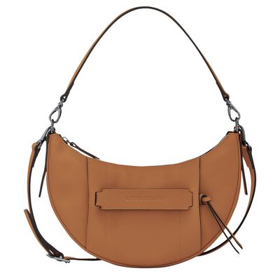 SAC BANDOULIÈRE S LONGCHAMP 3D Cuir - Naturel LONGCHAMP
