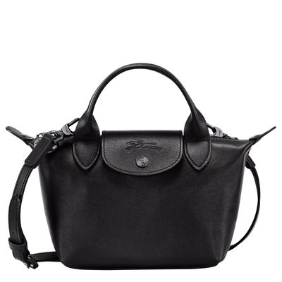 SAC À MAIN XS LE PLIAGE XTRA Cuir - Noir LONGCHAMP