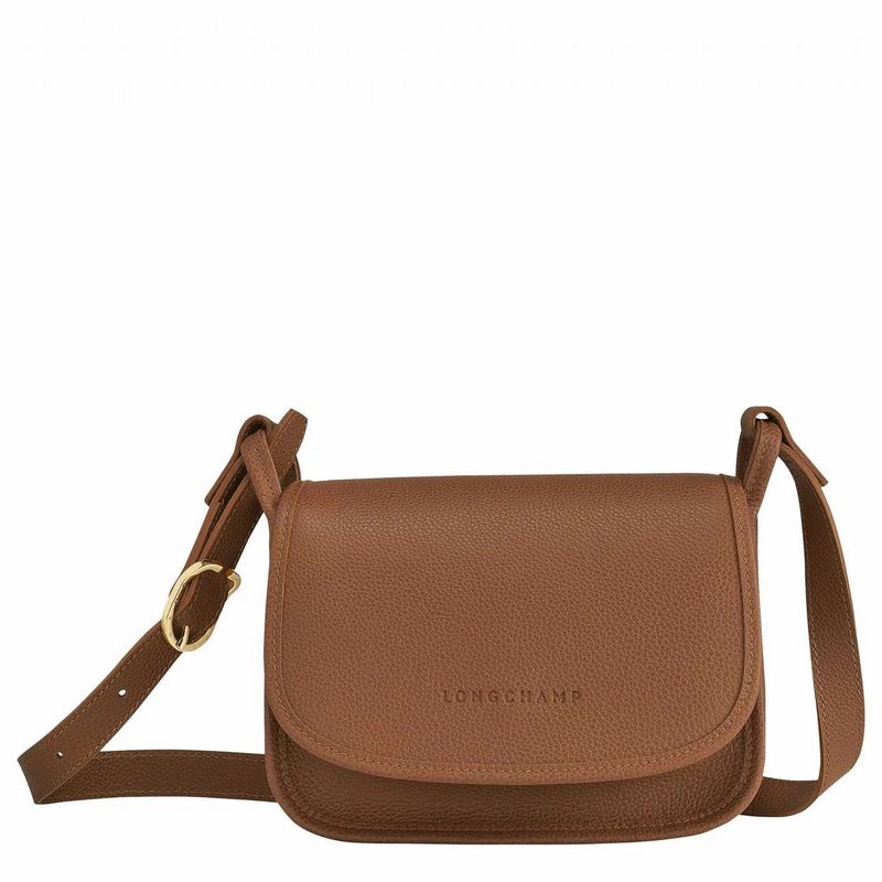 Sac bandoulière S Le Foulonné cuir Caramel LONGCHAMP Sac bandoulière S Le Foulonné cuir Caramel LONGCHAMP