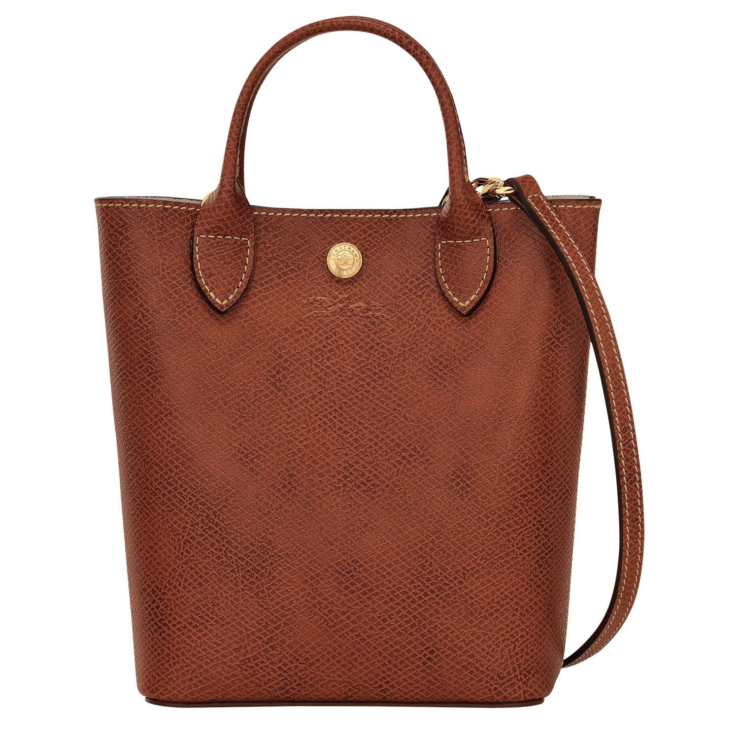 SAC CABAS XS ÉPURE Cuir - Brun LONGCHAMP