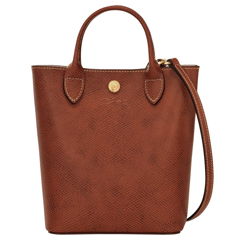 SAC CABAS XS ÉPURE Cuir - Brun LONGCHAMP SAC CABAS XS ÉPURE Cuir - Brun LONGCHAMP