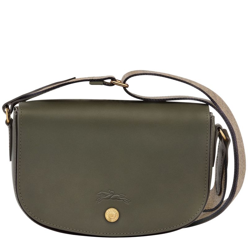 SAC BANDOULIÈRE S ÉPURE Cuir - Kaki LONGCHAMP SAC BANDOULIÈRE S ÉPURE Cuir - Kaki LONGCHAMP