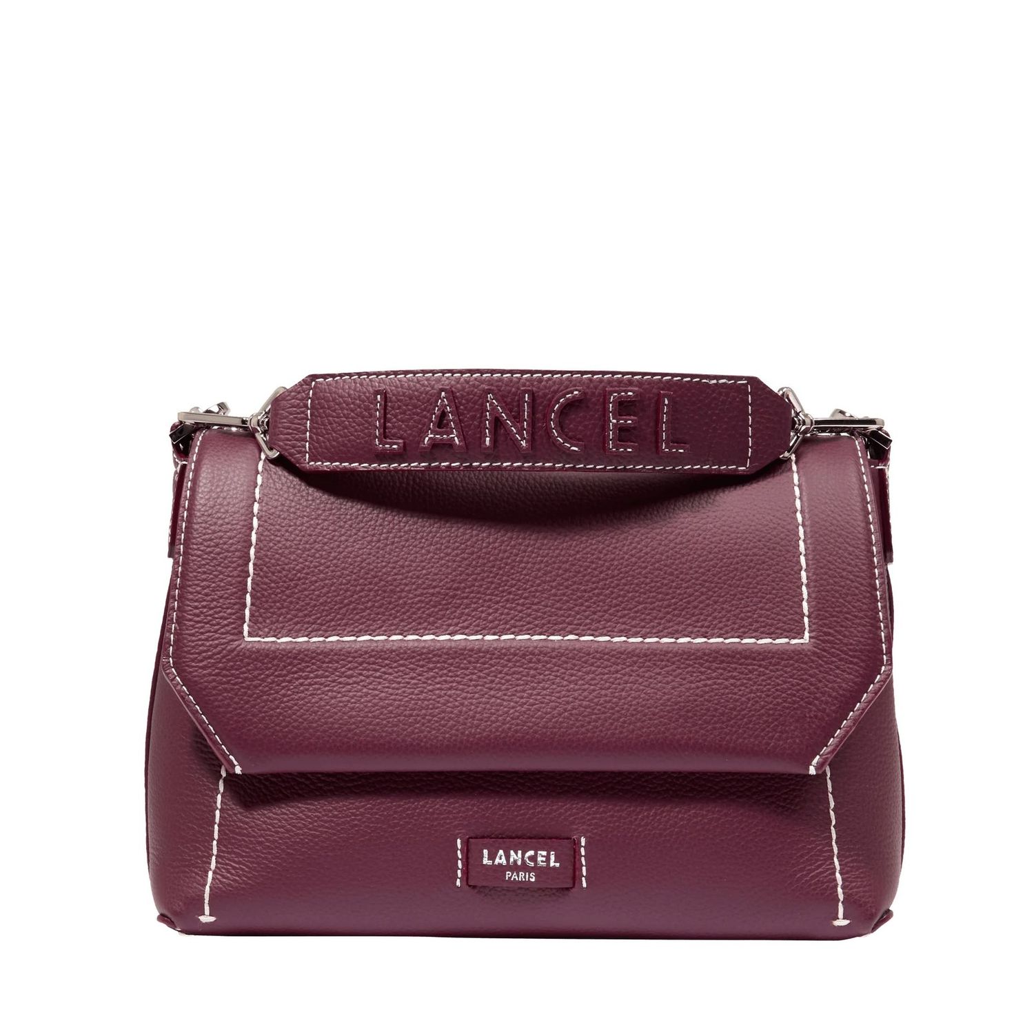 Sac Rabat M NINON SOFT DE LANCEL Cassis