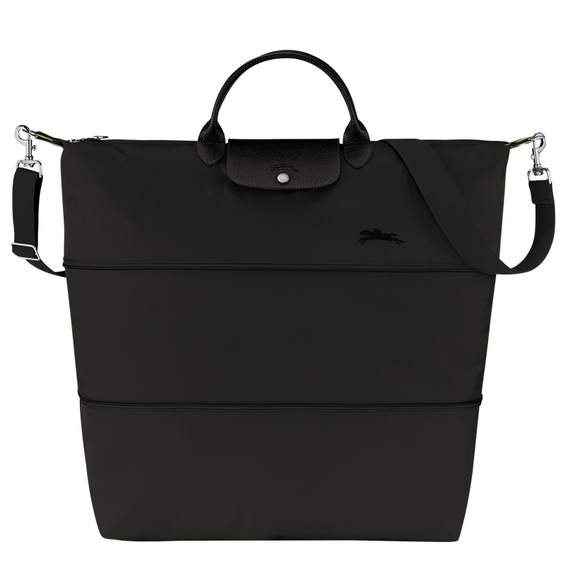 Sac de voyage extensible Longchamp Le Pliage Green noir Sac de voyage extensible Longchamp Le Pliage Green noir