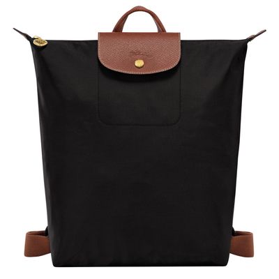 SAC À DOS M LE PLIAGE ORIGINAL Toile - Noir LONGCHAMP