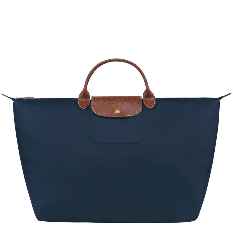 SAC DE VOYAGE L LE PLIAGE ORIGINAL Toile Recyclée - marine LONGCHAMP
