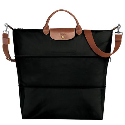 SAC DE VOYAGE EXTENSIBLE LE PLIAGE ORIGINAL Toile Recyclée - Noir LONGCHAMP