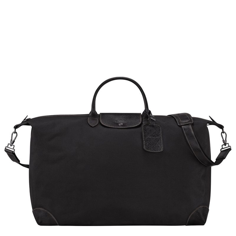 SAC DE VOYAGE XL BOXFORD Toile Recyclée - NOIR LONGCHAMP SAC DE VOYAGE XL BOXFORD Toile Recyclée - NOIR LONGCHAMP