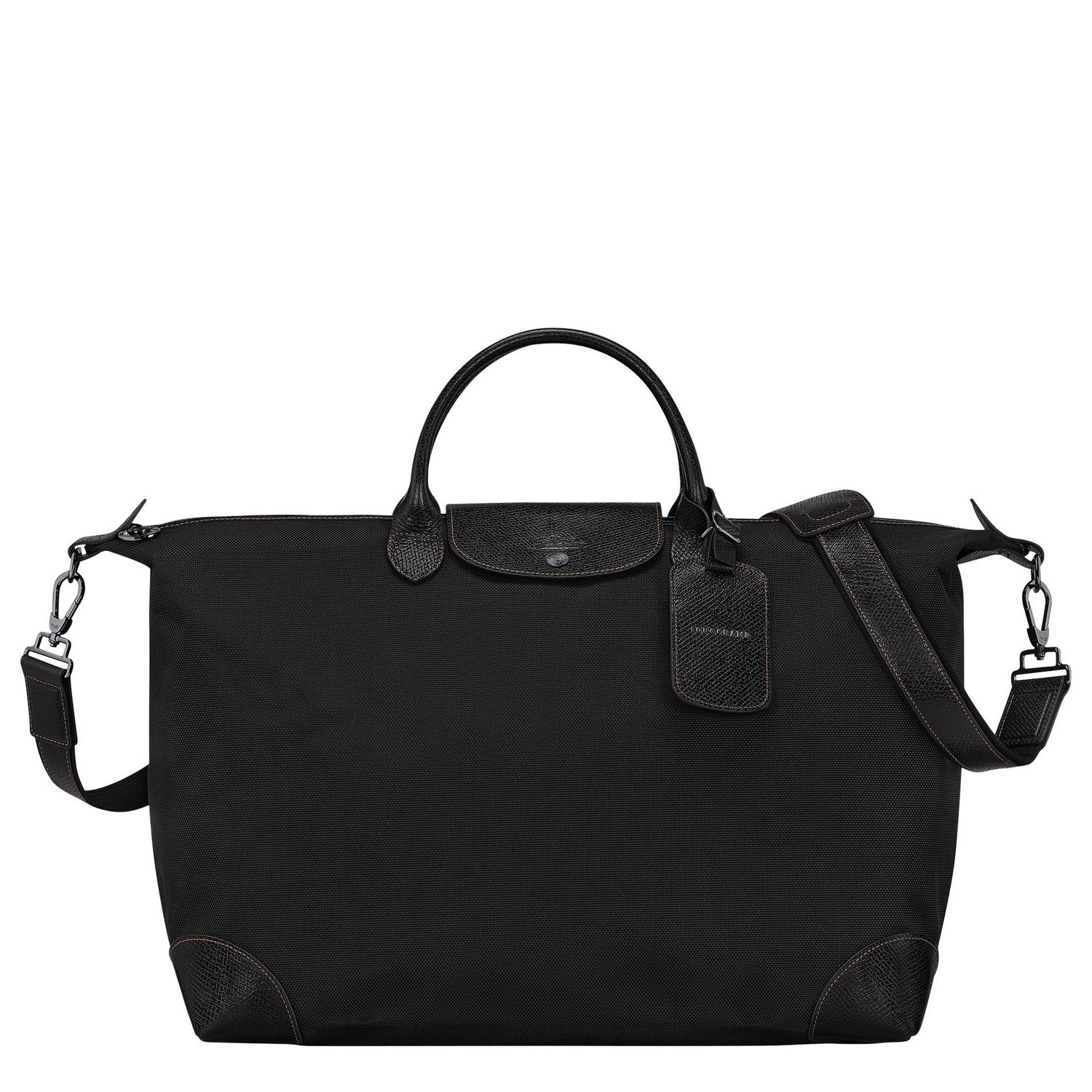 SAC DE VOYAGE L BOXFORD Toile Recyclée - Noir LONGCHAMP
