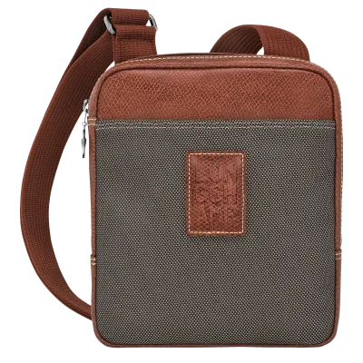SAC BANDOULIÈRE XS BOXFORD Toile Recyclée - Brun LONGCHAMP