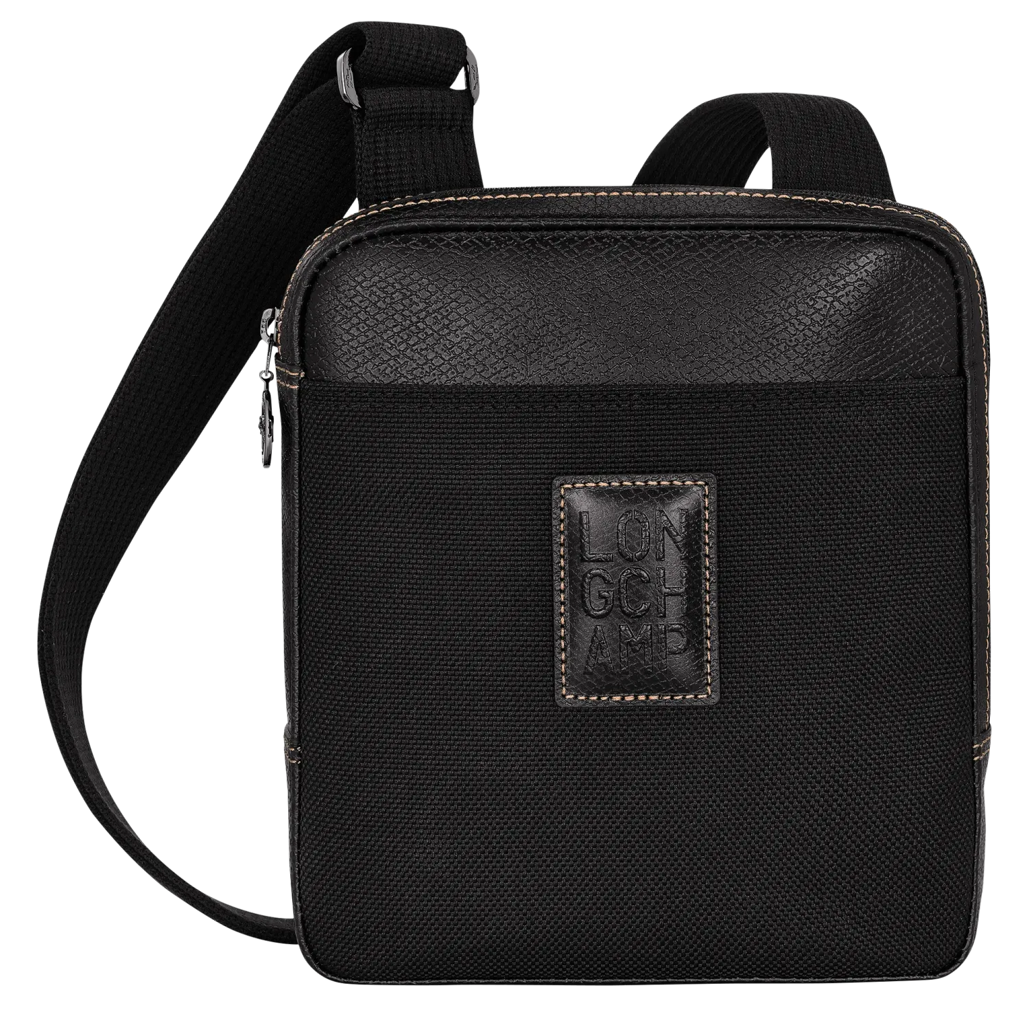 SAC BANDOULIÈRE XS BOXFORD Toile Recyclée - Noir LONGCHAMP
