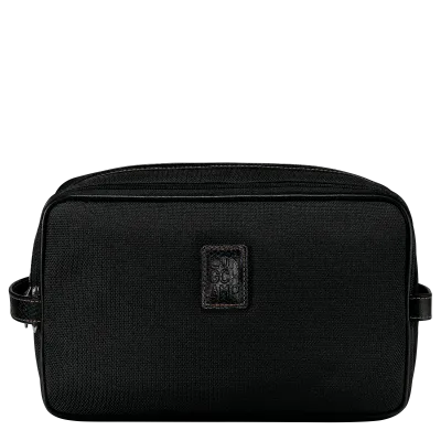 TROUSSE DE TOILETTE BOXFORD Toile Recyclée - Noir LONGCHAMP