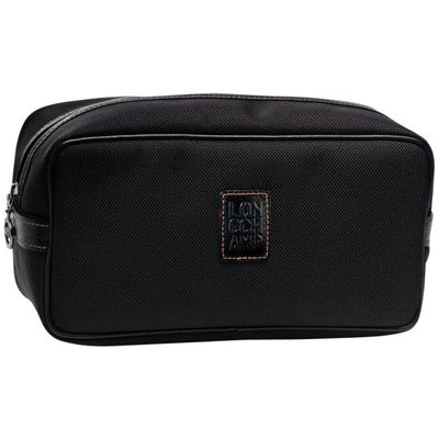 TROUSSE DE TOILETTE S BOXFORD Toile Recyclée - Noir LONGCHAMP