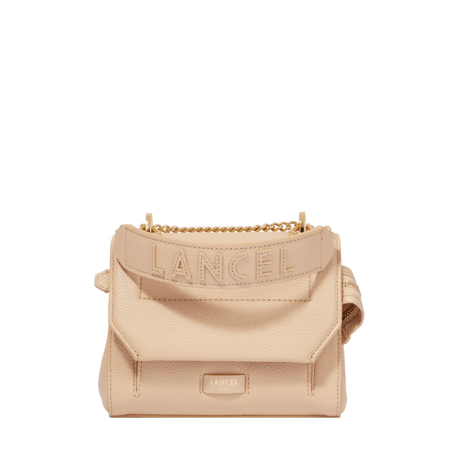 SAC RABAT S NINON DE LANCEL CAPUCCINO/DORÉ