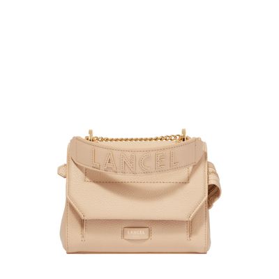 SAC RABAT S NINON DE LANCEL CAPUCCINO/DORÉ