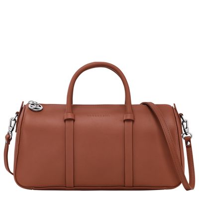 SAC À MAIN M DAYLONG Haut de gamme Cuir - Cognac LONGCHAMP