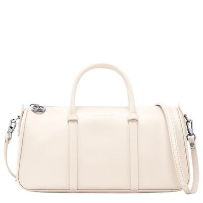 SAC À MAIN M DAYLONG Haut de gamme Cuir - Ecru LONGCHAMP