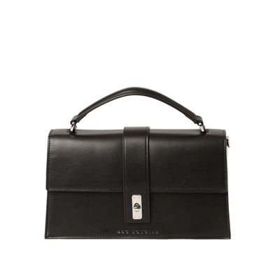 Sac à main chic Allegro RYHTME noir lisse MAC DOUGLAS