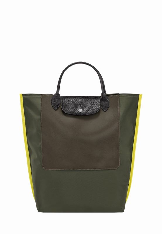 Sac cabas porté main M Re-Play Kaki LONGCHAMP Sac cabas porté main M Re-Play Kaki LONGCHAMP