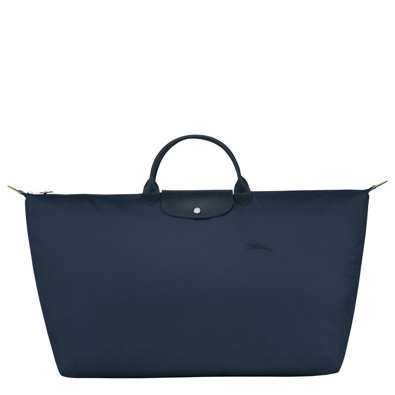 SAC DE VOYAGE XL LE PLIAGE GREEN bleu marine Toile Recyclée LONGCHAMP
