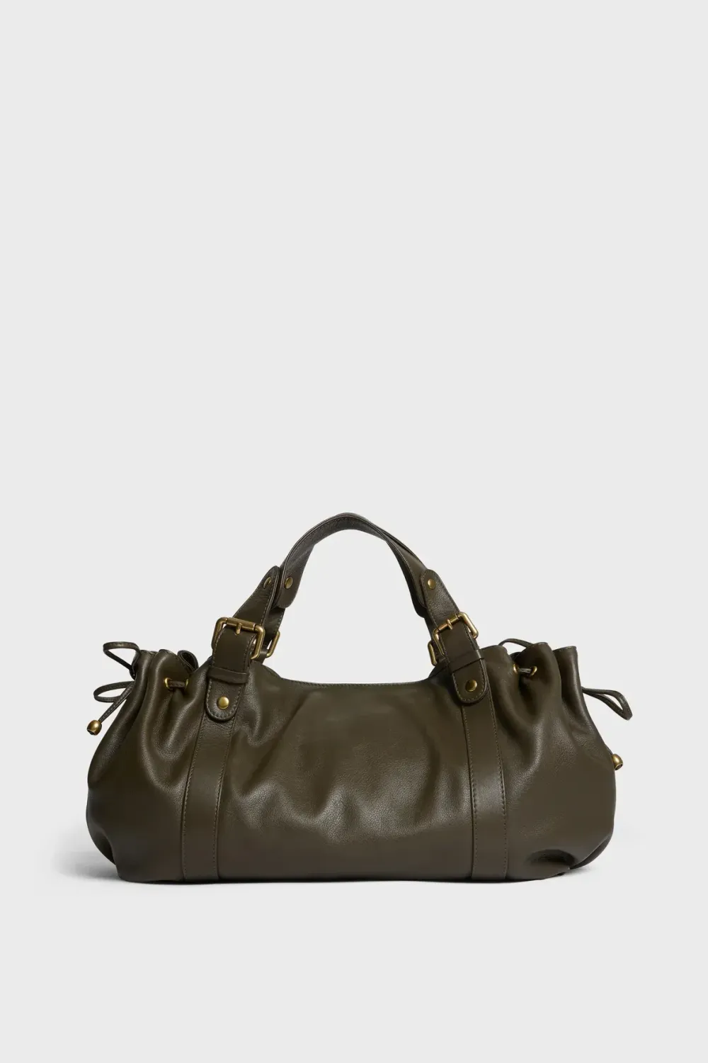 Sac à main en cuir - 24H Kaki GERARD DAREL