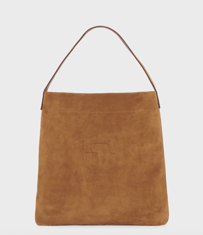 Sac en cuir velours - LADY GD Blé GERARD DAREL