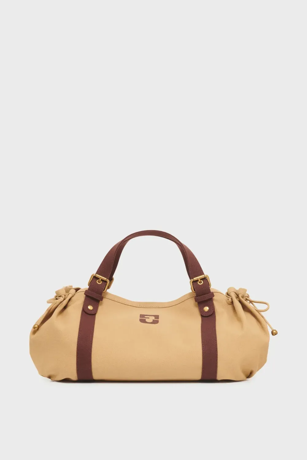 Sac 24H Beige Marron Gerard Darel Canvas en toile