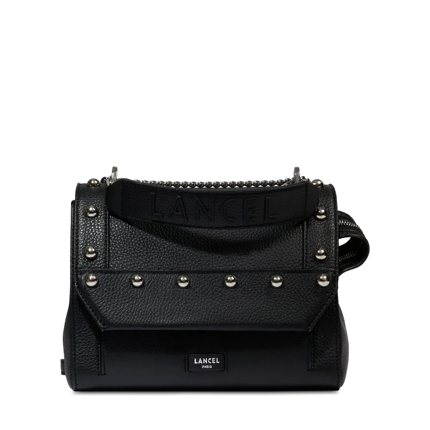 Sac à rabat M NINON DE LANCEL Noir Clous