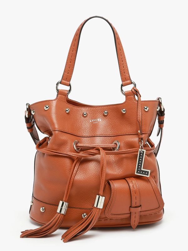 SAC SEAU M PREMIER FLIRT DE LANCEL clous Marron SAC SEAU M PREMIER FLIRT DE LANCEL clous Marron