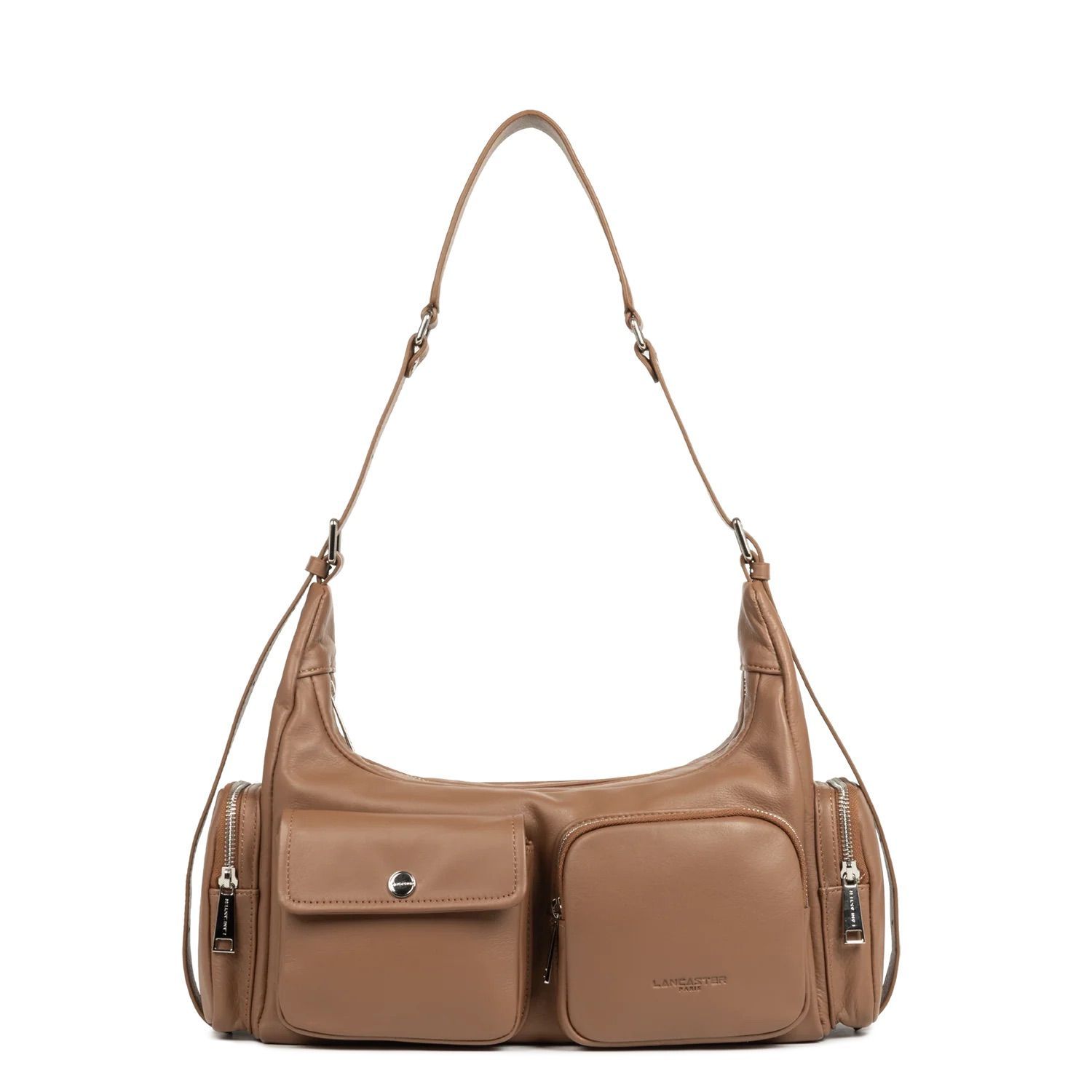 Sac besace Soft Caramella Camel LANCASTER