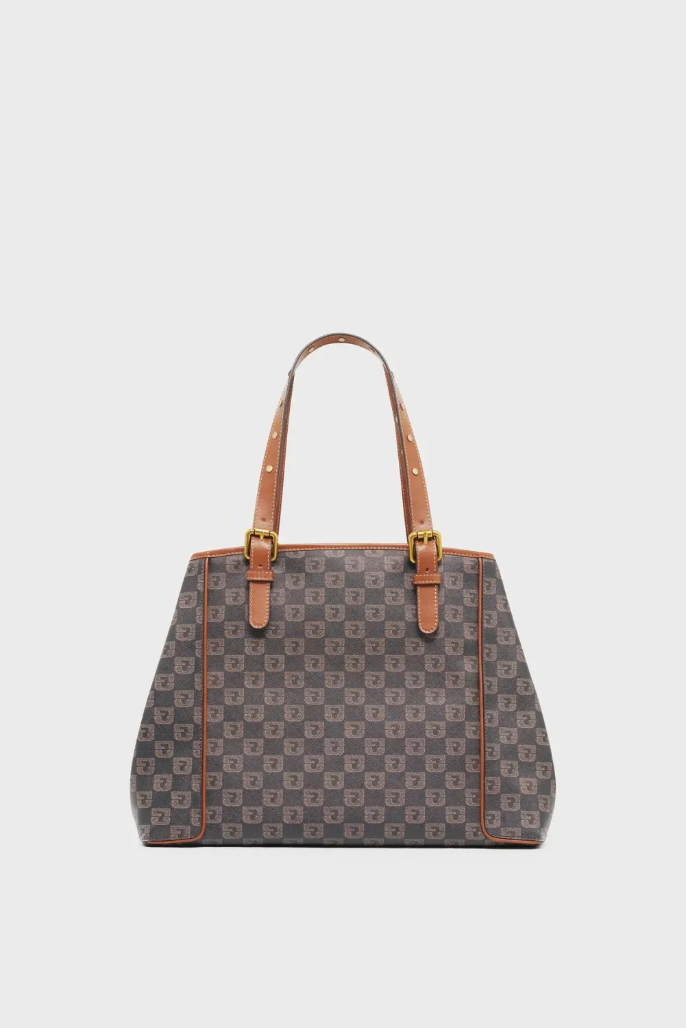 Cabas en toile enduite monogrammée et cuir - SIMPLE BAG Gerard Darel