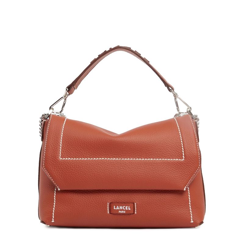 Sac Rabat M NINON SOFT DE LANCEL Orange Brique