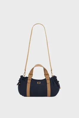 Sac à main en toile - 18H Marine GERARD DAREL