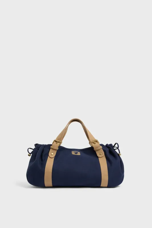Sac à main en toile - 24H marine GERARD DAREL Sac à main en toile - 24H marine GERARD DAREL