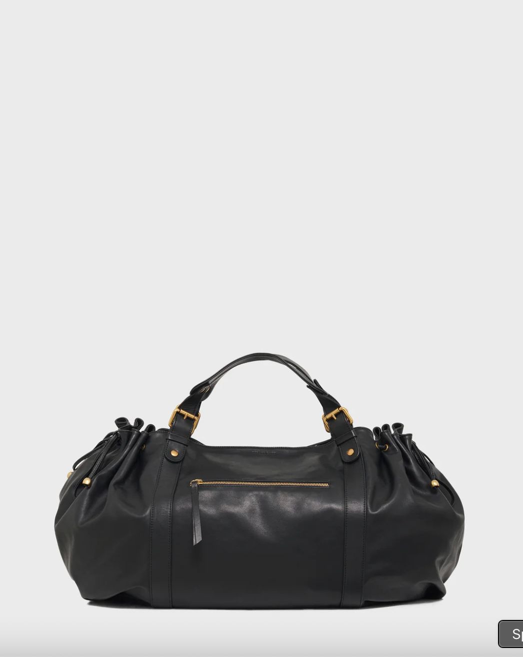 Sac de voyage en cuir - 72H noir GERARD DAREL