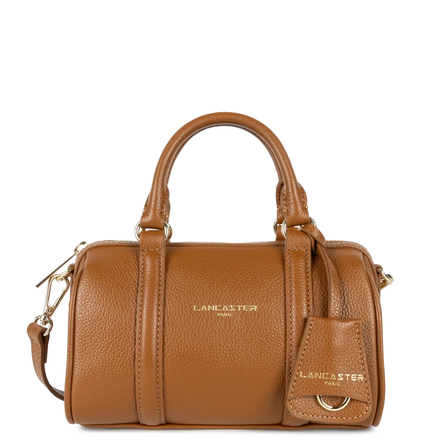 Petit sac polochon Milano Ana Camel LANCASTER Petit sac polochon Milano Ana Camel LANCASTER