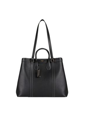 Cabas cuir grainé - Noir – BELLEVILLE LANCEL