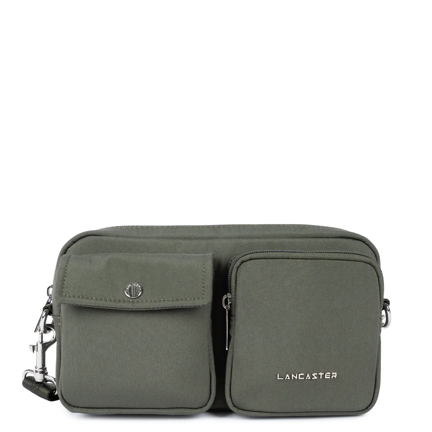 Basic Pocket Sac trotteur Kaki foncé LANCASTER Basic Pocket Sac trotteur Kaki foncé LANCASTER