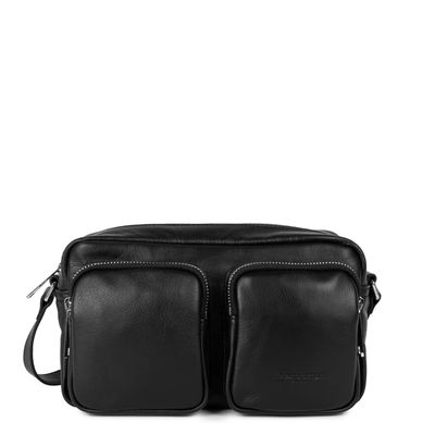 Soft Caramella Sac trotteur cuir noir LANCASTER