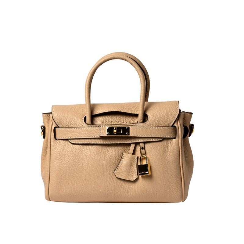 Pyla 2 ROMY mini sac à main cuir beige ficelle MAC DOUGLAS