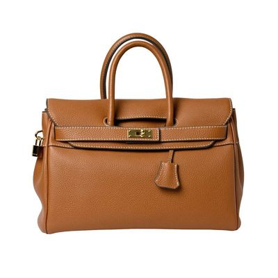 Pyla 2 ROMY petit sac à main cuir châtain MAC DOUGLAS Pyla 2 ROMY petit sac à main cuir châtain MAC DOUGLAS