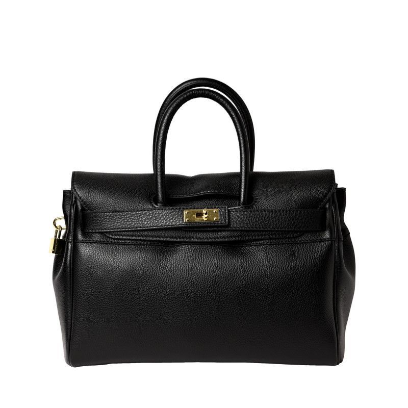 Pyla 2 ROMY petit sac à main cuir Noir MAC DOUGLAS