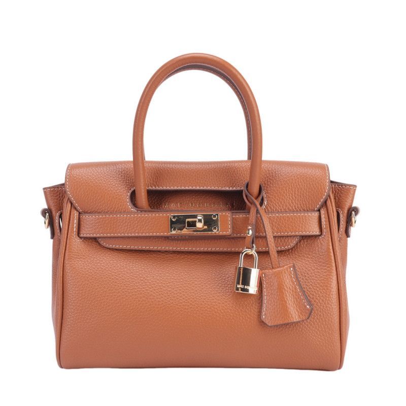 Pyla 2 ROMY mini sac à main cuir Châtain MAC DOUGLAS